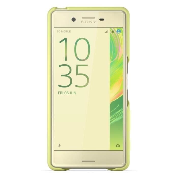 Sony Back Cover pour Xperia X Performance Jaune