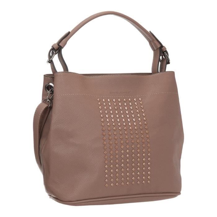 DAVID JONES Sac à Main 29 cm Beige Femme