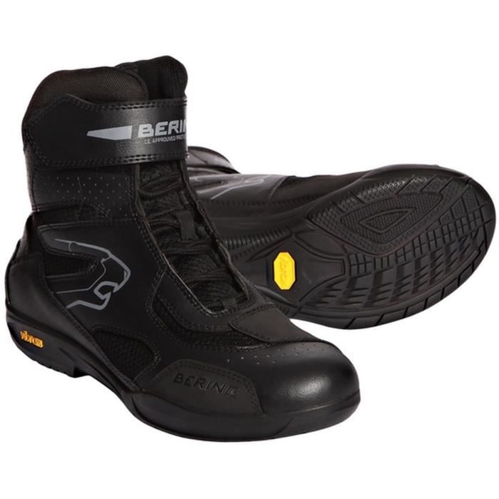 BERING Mercure Chaussures Moto Noir