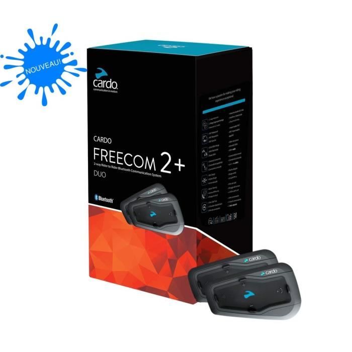 CARDO Intercom moto - Scala Rider - Freecom 2 + Duo