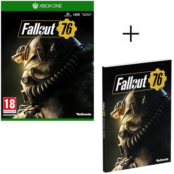 Fallout 76 Jeu Xbox One + Guide de jeu Edition Standard