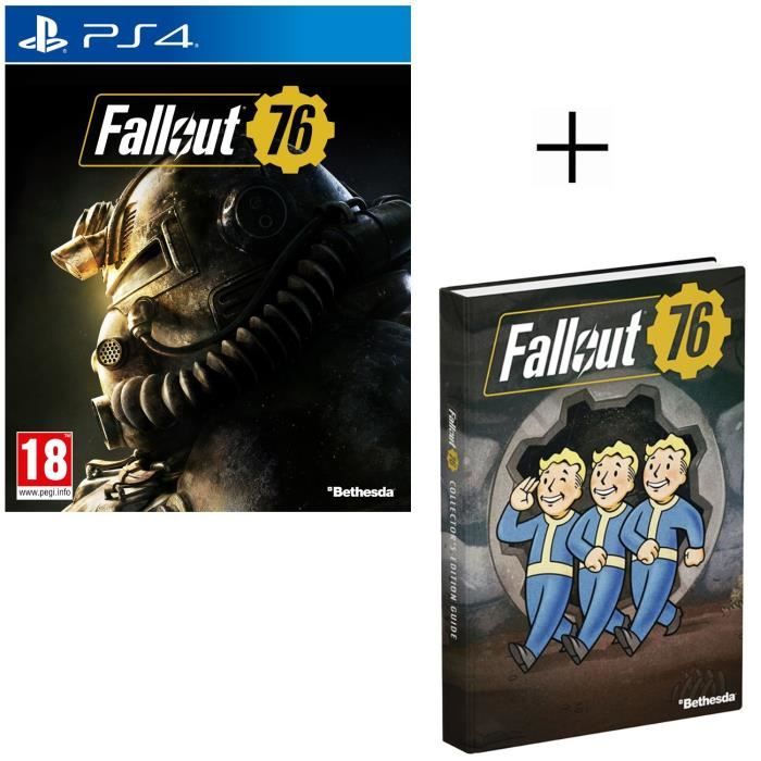 Fallout 76 Jeu PS4 + Guide de jeu Edition Collector
