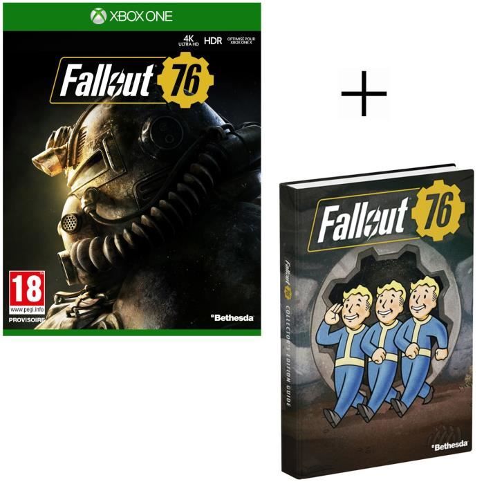 Fallout 76 Jeu Xbox One + Guide de jeu Edition Collector