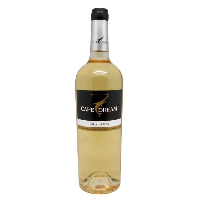 Cape Dream Vin d'Afrique du Sud Sauvignon 2017...