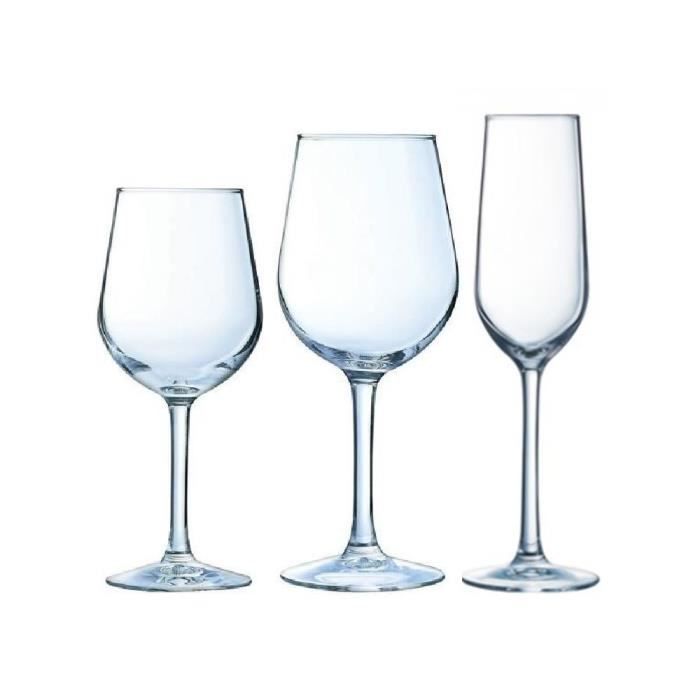 Pack : ARCOROC Domaine Lot de 18 verres