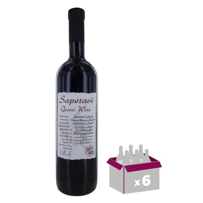 KTW Saperavi 2016 Qvevri Wine - Vin Rouge de Georgie