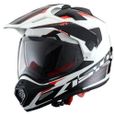 ASTONE Casque Crosstourer Adventure Blanc Noir
