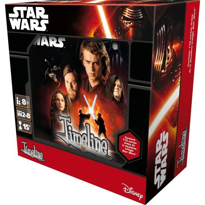 ASMODEE - STAR WARS Timeline - Episodes 1 à 3 - Jeu de société