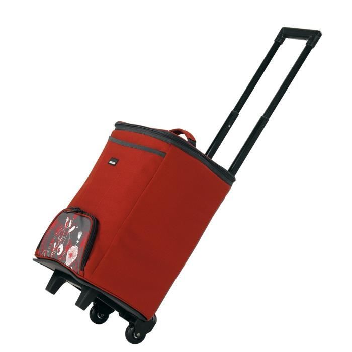 TRIGANO Glacière valise 2 roues - 25 L
