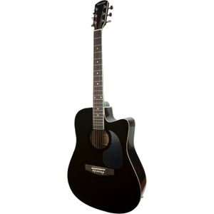 DELSON HW-41 Guitare Folk Electro-acoustique Naturel
