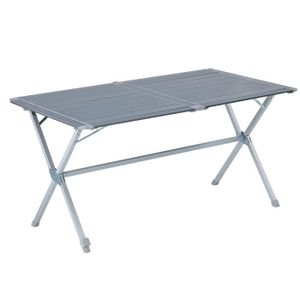 TRIGANO Table Aluminium 140