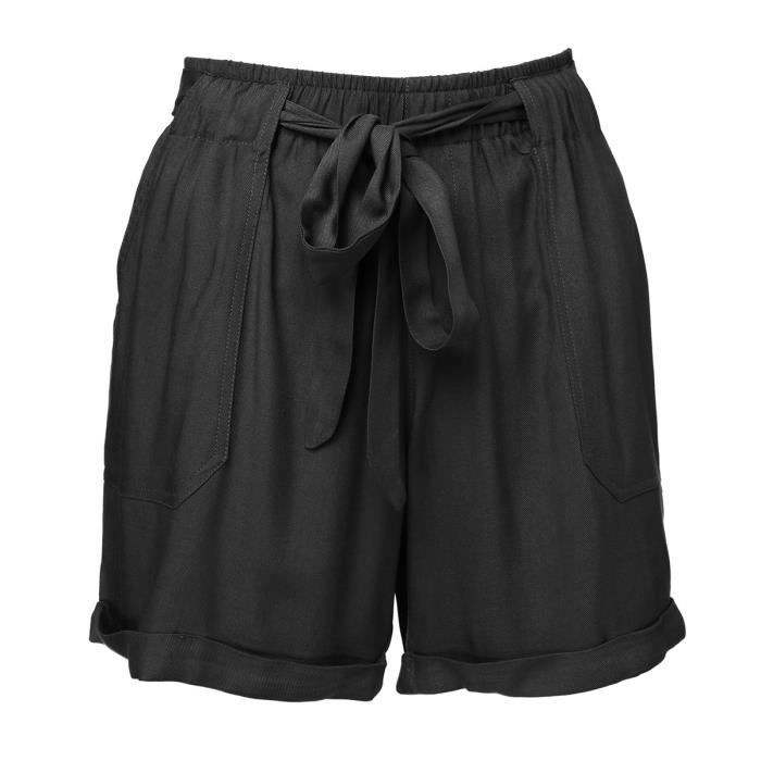 DEELUXE - Short Fluide Noir