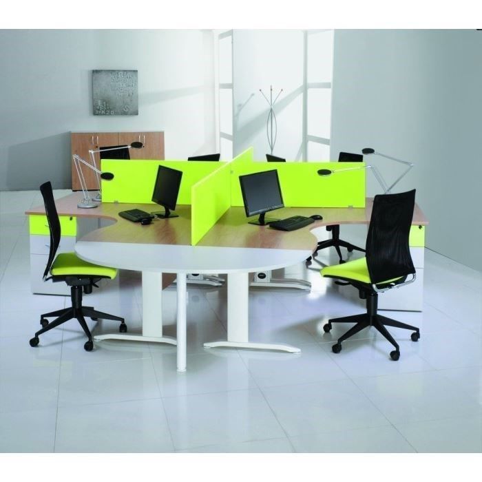 Bureau Idra Compact 160 rtr 90° drte Wengé/Blanc