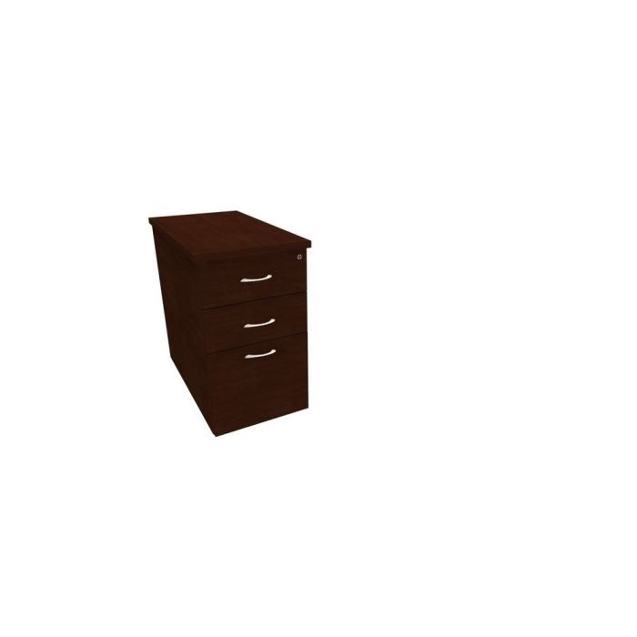 Caisson hauteur bureau prof 80cm Idra Wengé