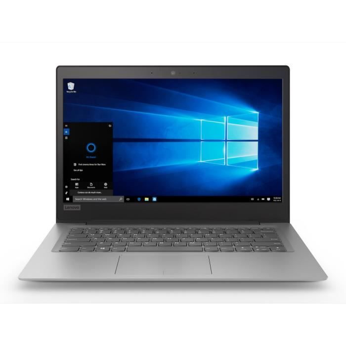 Ordinateur Portable - LENOVO Ideapad 120S - 14 pouces HD - Celeron N3350 - RAM 4Go - Stockage 64Go - Intel HD Graphics - Windows 10S