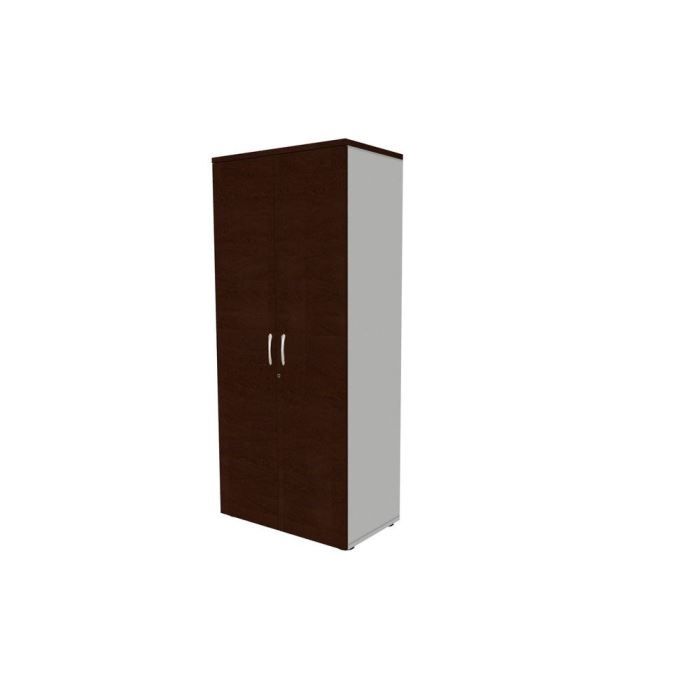 Armoire haute 2 portes Wengé