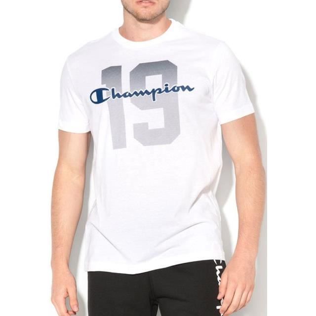 CHAMPION T-shirt 19 - Homme - Blanc