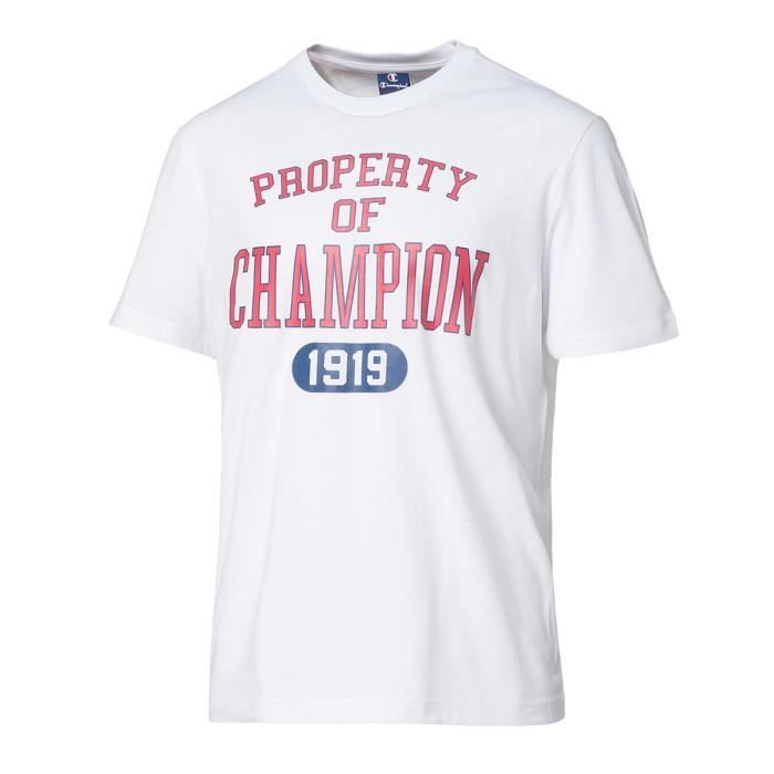 CHAMPION T-shirt 1919 - Homme - Blanc