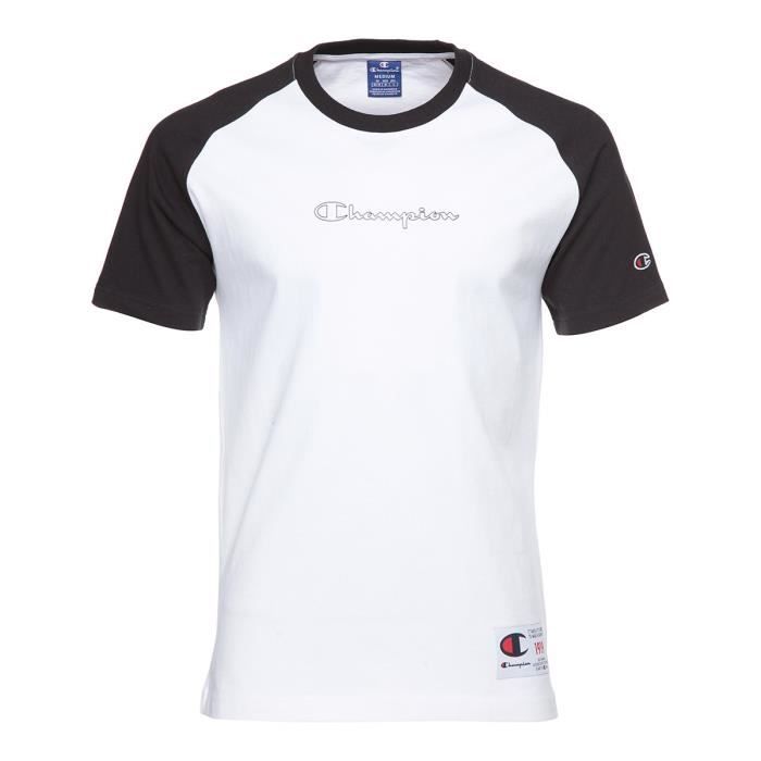 CHAMPION T-shirt manches courtes - Homme - Blanc