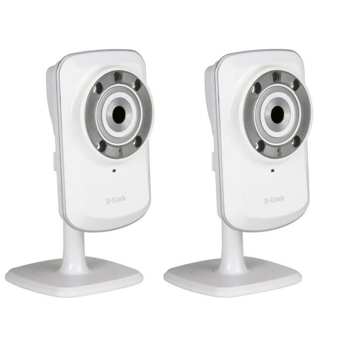 DLINK DCS932LTWIN Pack 2 Caméras IP