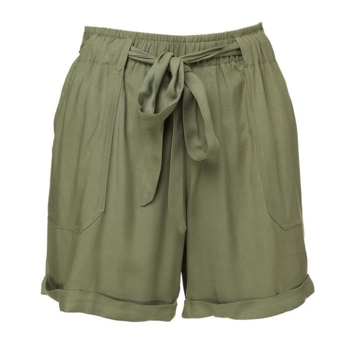 DEELUXE - Short Fluide Kaki