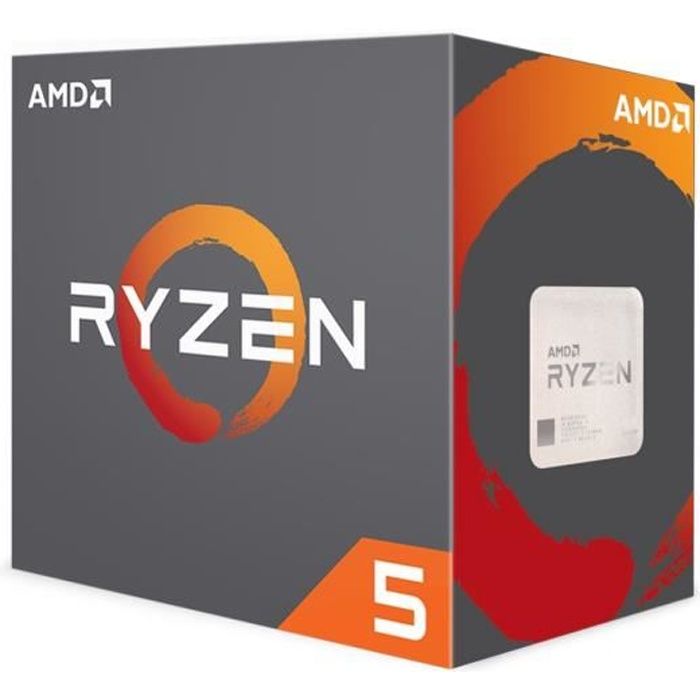 AMD Processeur Ryzen 5 1600X 95W 16GHz Turbo 4GHz Socket AM4 YD160XBCAEWOF