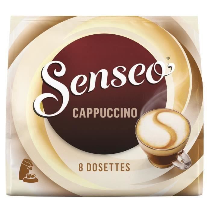 SENSEO Café Gourmand Cappucino - 10 paquets de 8 dosettes