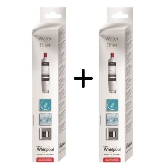 PACK WPRO SBS200 - FILTRE A EAU REFRIGERATEUR WHIRLPOOL X2