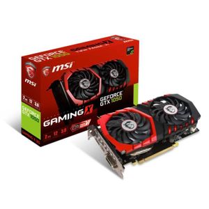 MSI Carte graphique GeForce? GTX 1050 GAMING X 2Go GDDR5