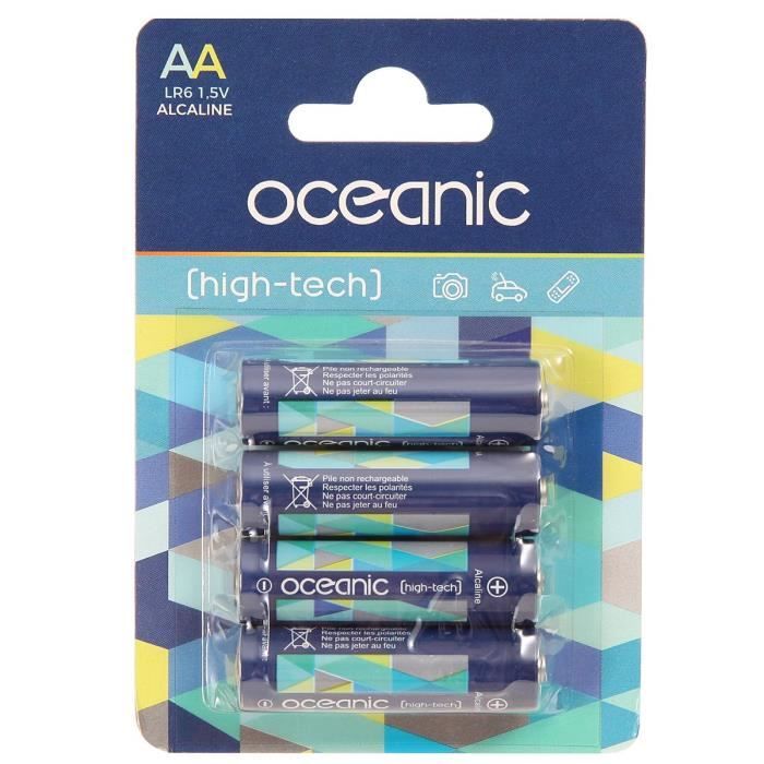 OCEANIC 4 Piles LR06/AA 1.5V High-Tech