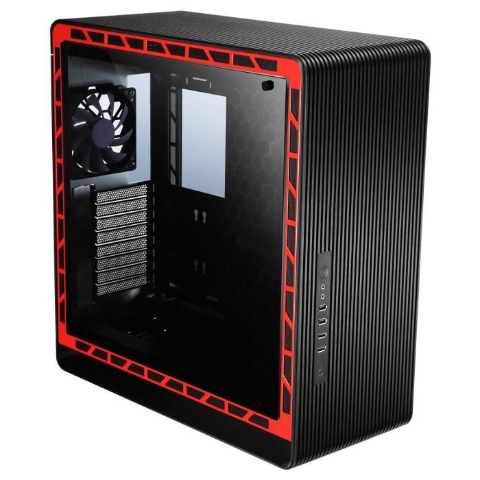 JONSBO Boitier PC (verre trempé) UMX5 Moyen tour ATX Noir