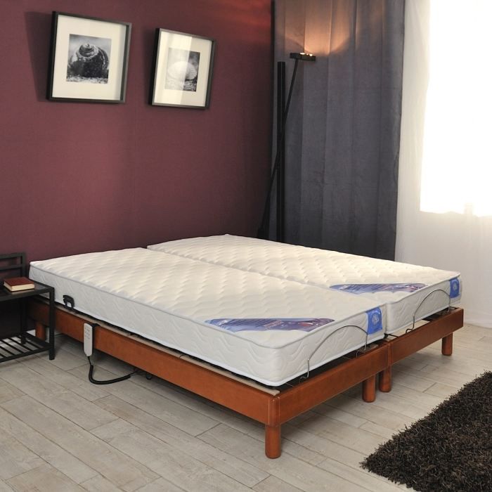 SAHARA Matelas 2x70x190 cm - Latex - Equilibré - 75kg/m³ - 2 personnes
