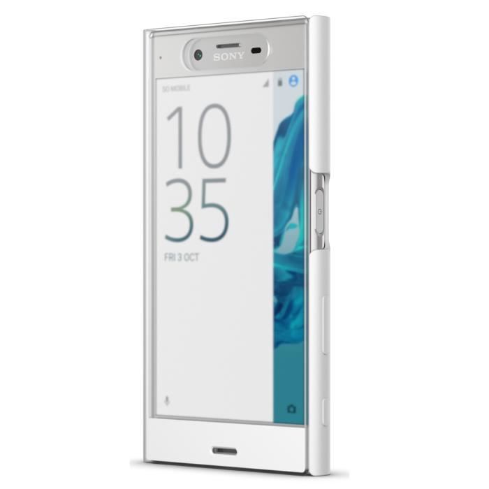 Sony Coque Touch pour Xperia X Compact Blanc