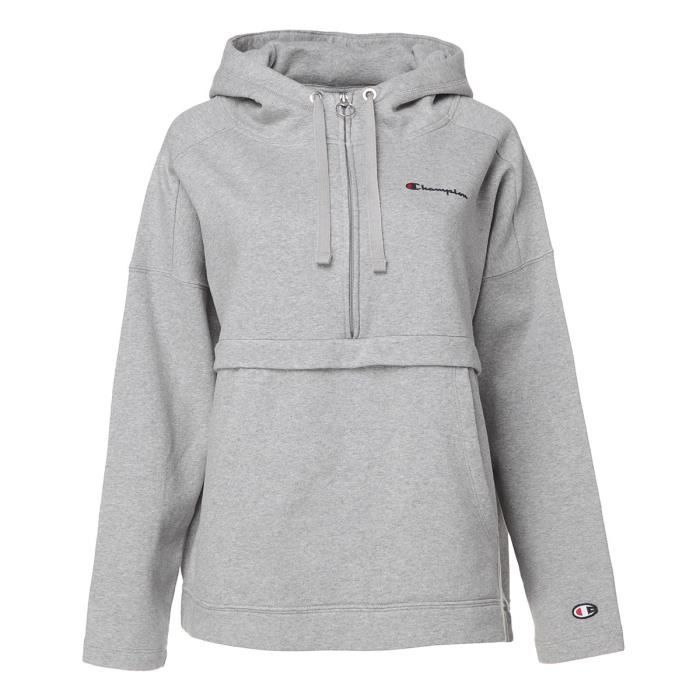 CHAMPION Sweatshirt à capuche - Femme - Gris