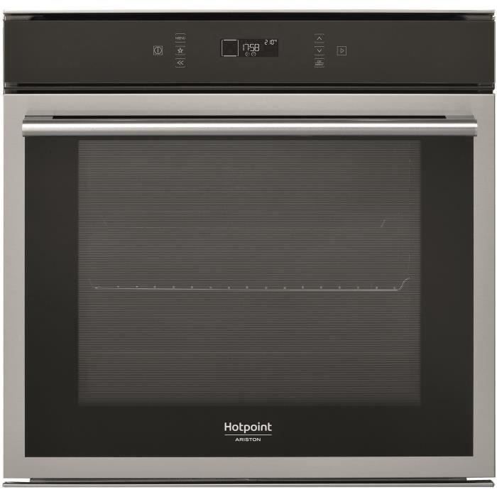 HOTPOINT FI6 810 IX - Four électrique encastrable - Chaleur pulsée - 73L - Pyrolyse - A+ - Inox
