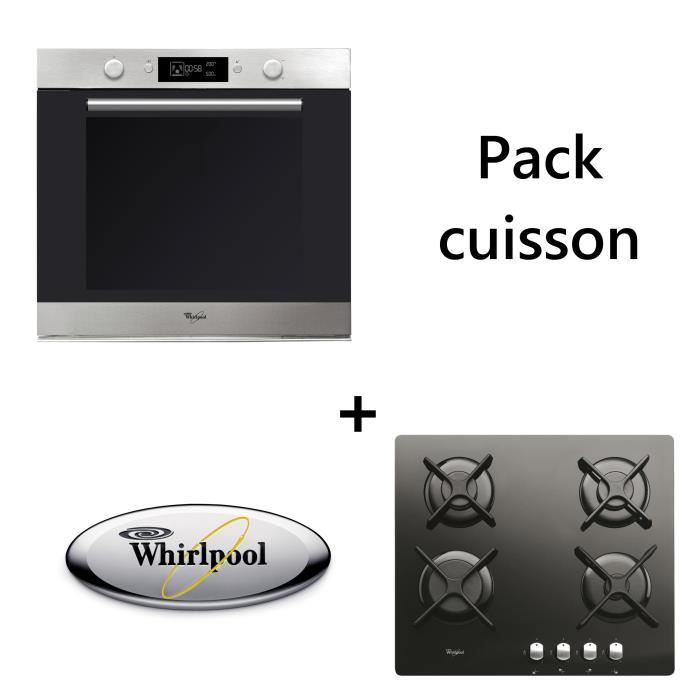 WHIRLPOOL - Pack cuisson : Four + table de cuisson BUNWHIIXNB