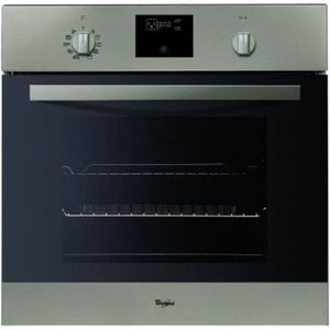 WHIRLPOOL AKZ 520/IXPF - Four électrique encastrable - Chaleur tournante - 60L - Pyrolyse - A - Inox