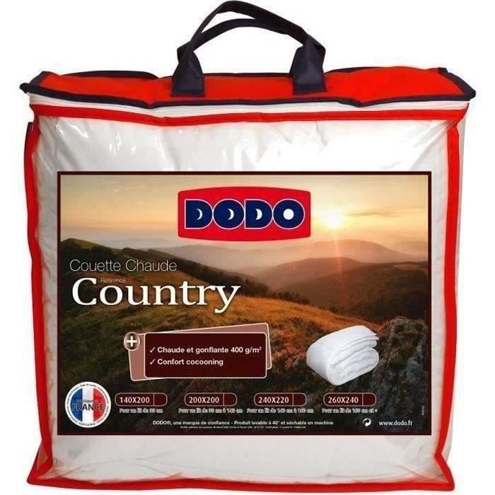 DODO Couette chaude 400gr/m² COUNTRY 220x240cm