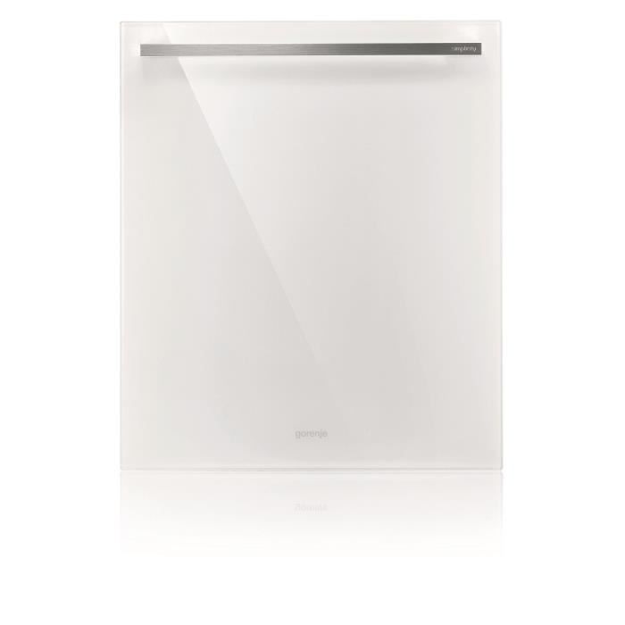 GORENJE GV6SY2W - Lave vaisselle encastrable - 12 couverts - 49 dB - A+ - Larg 59,8 cm - Couleur bandeau interne blanc