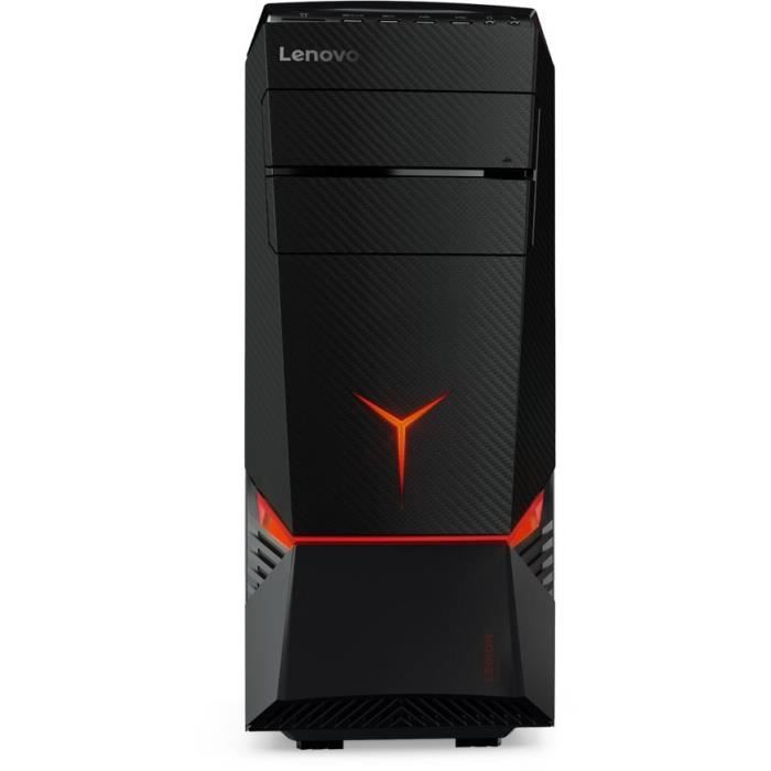 LENOVO PC de Bureau Gamer Legion Y720T-34ASU - 8Go de RAM - AMD Ryzen 5-1400 - GTX 1060 3Go - Disque Dur 1To HDD