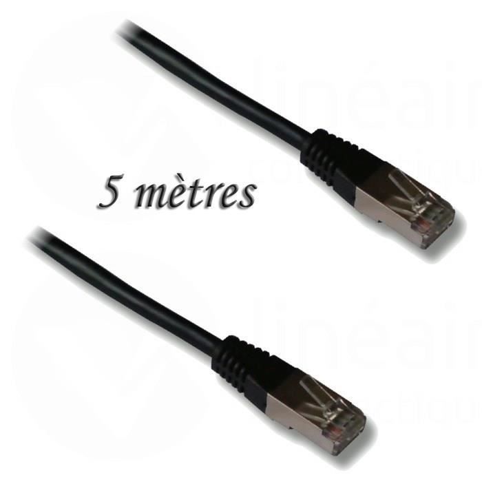 Cordon RJ45 catégorie 6a L. 5 m