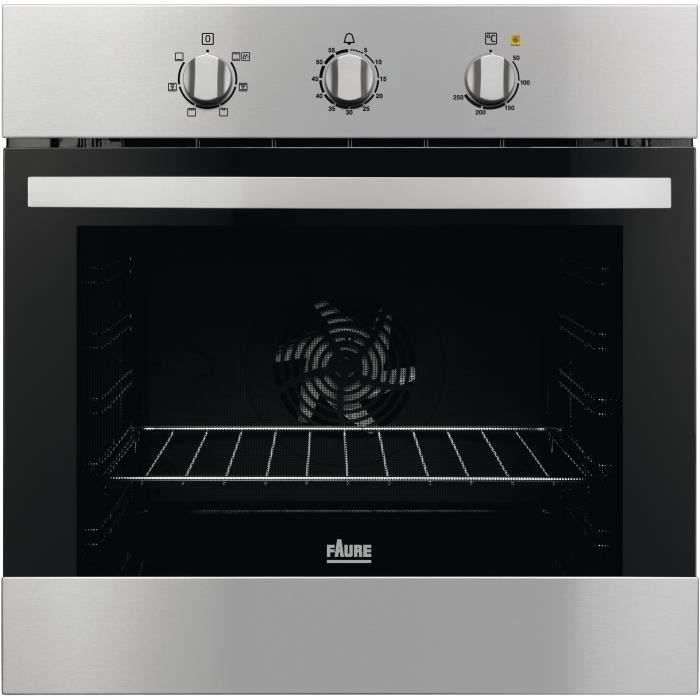 FAURE FOA2160ZXP - Four électrique encastrable multifonction-Air brassé-72 L-Catalyse-A-Inox