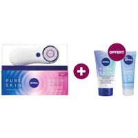 DÉMAQUILLANT NETTOYANT NIVEA Kit Brosse nettoyante visage pure Skin + Gom DÉMAQUILLANT NETTOYANT NIVEA Kit Brosse nettoyante visage pure Skin + Gom