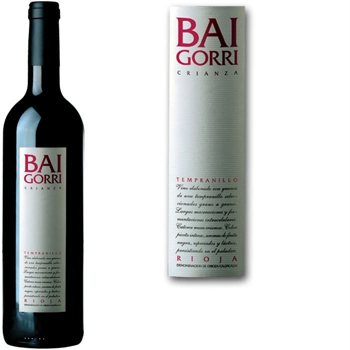 2007   Achat / Vente VIN ROUGE Baigorri Crianza Rioja 2007  