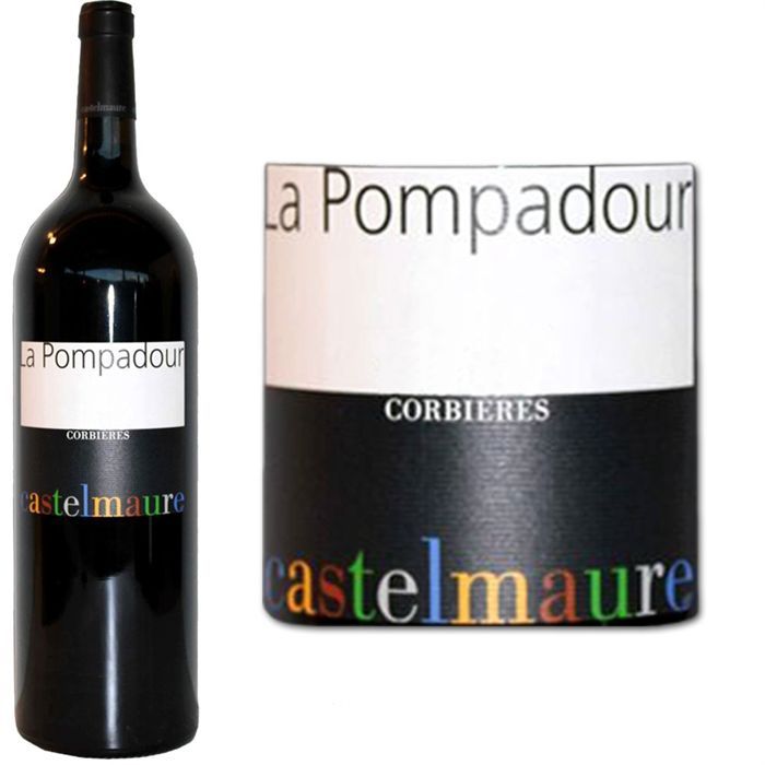 Castelmaure La Pompadour Corbières 2008   Achat / Vente VIN ROUGE