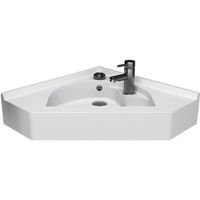 LAVABO - VASQUE CREAZUR Plan d'angle simple vasque 50x50cm LAVABO - VASQUE CREAZUR Plan d'angle simple vasque 50x50cm
