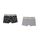 DIM Lot de 2 boxers Eco Absinthe Gris et noir Enfa