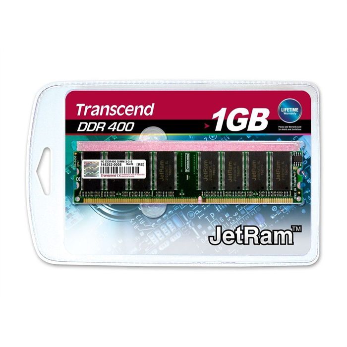 Mémoire DDR 1 Go PC3200   DIMM 184 broches   400MHz   CL3   Garantie