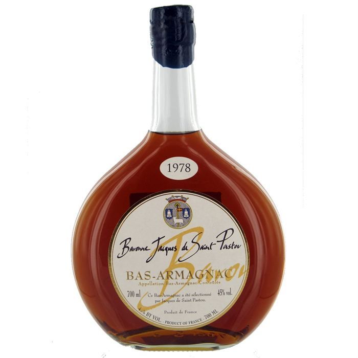 Armagnac Saint Pastou 1978   Achat / Vente DIGESTIF EAU DE VIE Saint