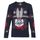 LOONEY TUNES Pull de Noël Bugs Bunny Noir Homme